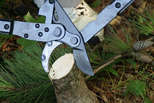 Garden Works Ironwood Tool Company Heavy Duty, Telescopic Handle, 6 Stage Ratchet, Limb and Branch Lopper IW1425 with Non Slip Grips, Made In the USA