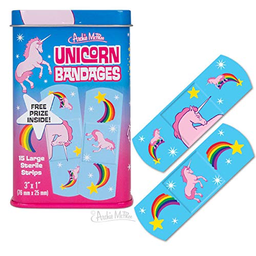 Archie Mcphee Animal World - Enchanted Unicorn Bandages