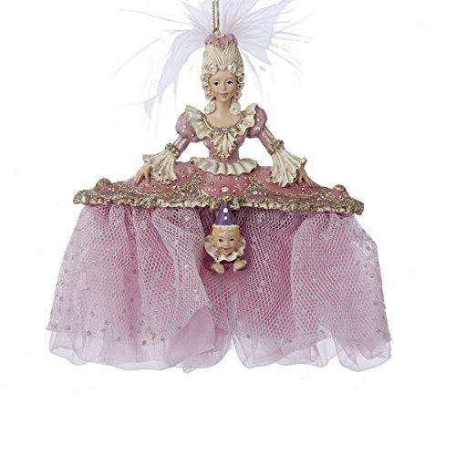 Kurt Adler 6" Resin Nutcracker Suite Ballet Mother Ginger Ornament