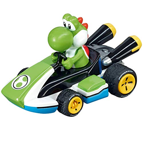 Carrera Pull & Speed 15818312 Official Licensed Nintendo Mario Kart 8 Kids Toy Pull Back Car - Yoshi