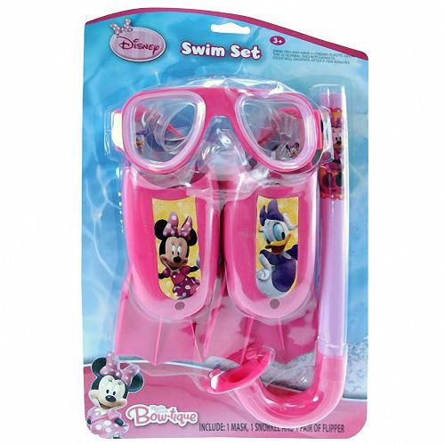 UPD Swim Set - Disney - Minnie Mouse - on Blister Card 3 pc