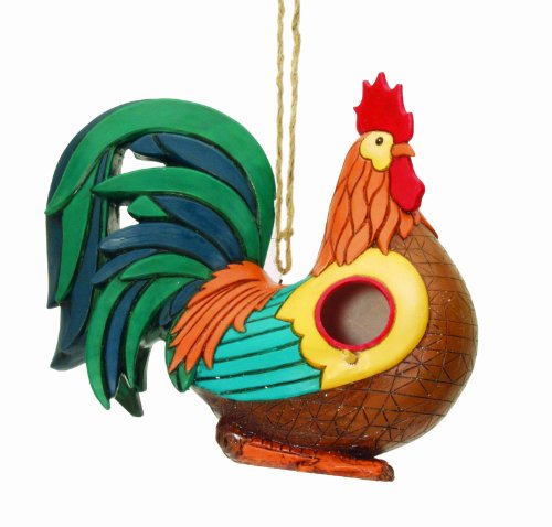 Spoontiques Rooster Birdhouse