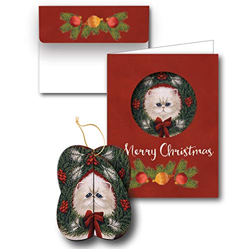 LANG Cat Christmas Ornament Christmas Cards (1116003)