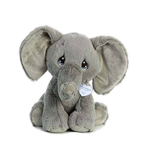 Aurora World Precious Moments Tuk Elephant, Gray, Medium