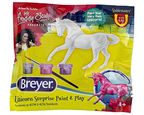 Breyer Horses Stablemates Unicorn Surprise Paint & Play Single Blind Bag 