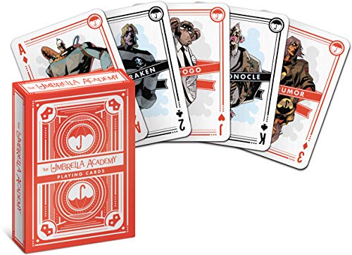 Dark Horse Deluxe The Umbrella Academy Playing Cards, Multicolor