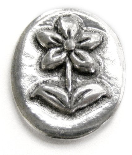 Basic Spirit Flower/Joy Pocket Token (Coin) Handcrafted Pewter Lead-Free CN-10
