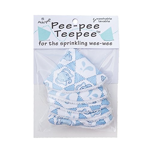Beba Bean Pee-Pee Teepee Elephant Blue - Cello Bag