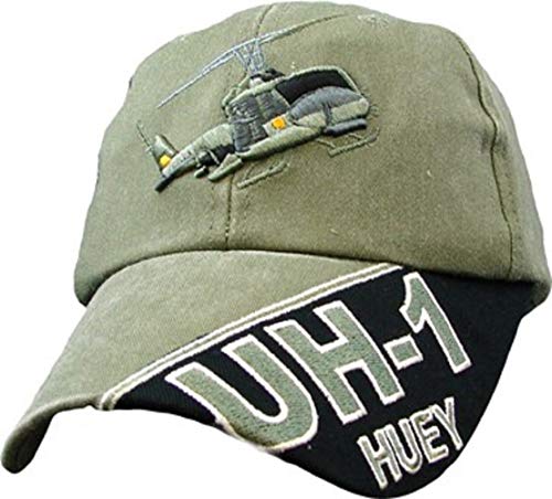 Eagle Crest Air Force UH-1 Huey Ball Cap, Adjustable, Green