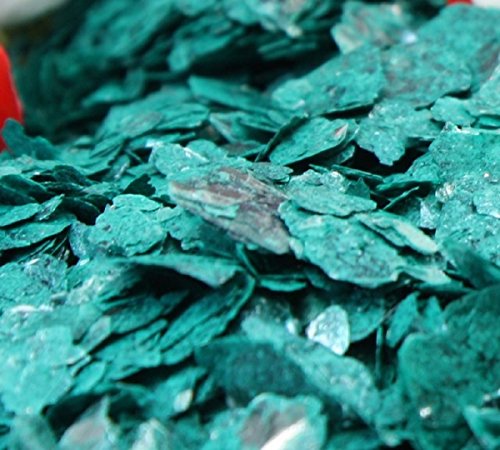 Meyer Imports Natural Mica Flakes - Green - Turquoise - 1 oz - 