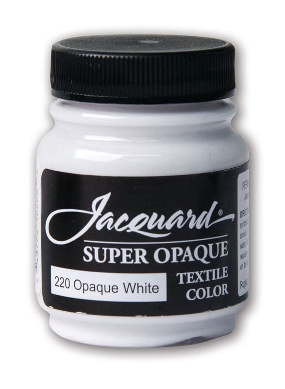 Jacquard Textile Paint 2.25 Oz Opaque White