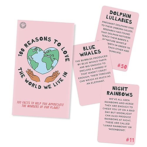 Gift Republic 100 Reasons to Love The World We Live in Inspirational Cards