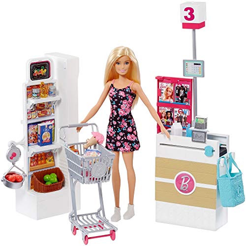 Mattel Barbie Supermarket Set, Blonde
