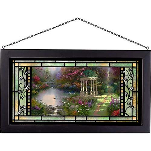 Wild Wings(MN) Wild Wings 5386600414 Stained Glass Art, 23-inch Width (The Garden of Prayer)