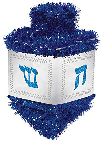 Amscan Mini Dreidel, 2.8" x 2.8" x 5.5", 1ct