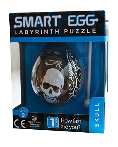 University Games SKULL 1-Layer Smart Egg Labyrinth Puzzle