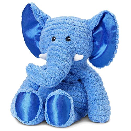 Intelex Elephant Figure My First Warmies Kids Stuffed Animal Toy, 13 inch Height, Lavender Scent