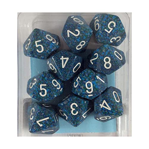 Chessex Dice d10 Sea Blue (10)
