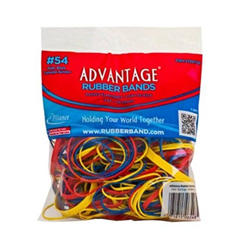 Pens RUBBER BANDS ASST CLR/SIZE 2oz