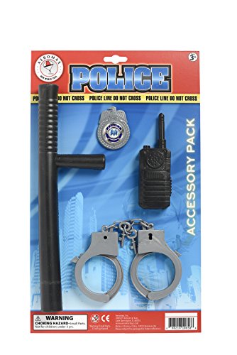 Aeromax Police Officer Accessory Set, Multicolor (P-Acc)