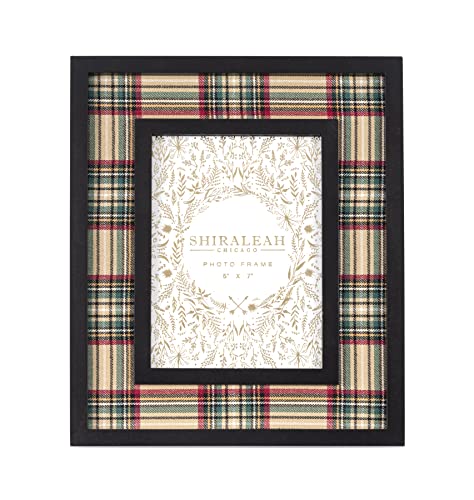 Shiraleah Harvest Plaid Print 5" X 7" Picture Frame