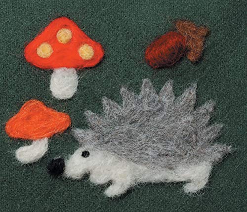 Clover Applique Mold, Hedgehog/Mushroom Design