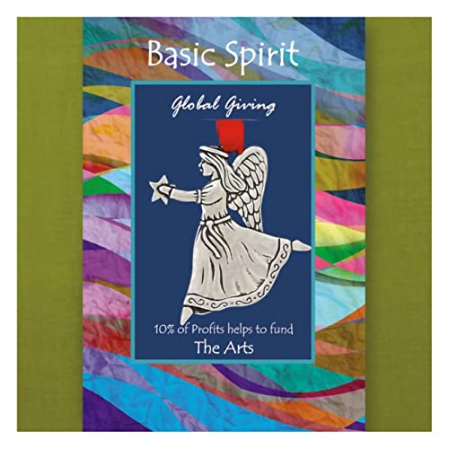 Basic Spirit Dancing Angel The Arts Global Giving Pewter Ornament for Home Decorative Collection Encourage Hope Healing Praying Commemorating