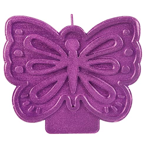 Amscan 170777 Flutter Candle, 3.2-inch Height, Metallic