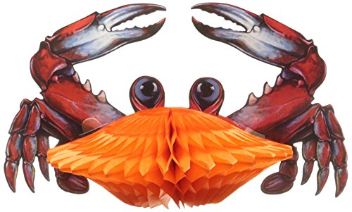 Beistle Tissue Crab Party Accessory (1 count) (1/Pkg)
