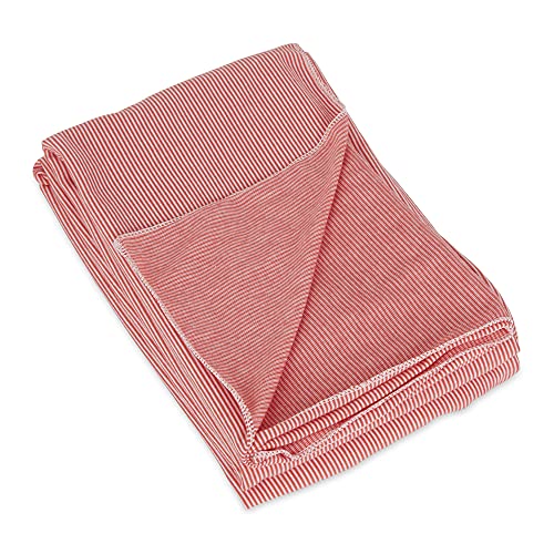 Bucky Blanket Scarf, Pink Stripe, One Size