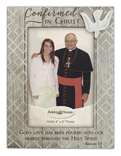 Cathedral Art Abbey Gift 8"x6" Confirmation Boxed Wood Frame W/Easel, Multi