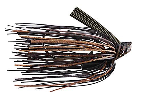 V&M Baits Pacemaker Series Adrenaline Flippin Jig 1/2 oz (Black Brown Amber)