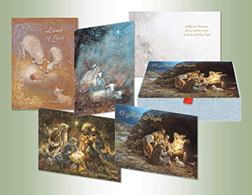 LPG Greetings Performing Arts Keepsake Box, Full Color Inside Designs The Christmas Story Stationery Paper (87113-20)