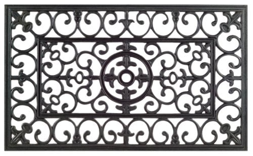 Imports Decor Rubber Doormat, Napoleon, 18-Inch by 30-Inch