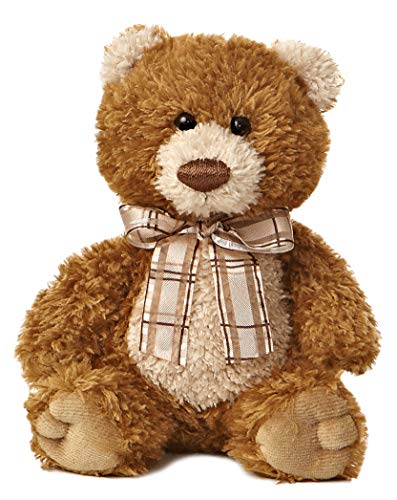 Baby Brown Sugar the 8 Inch Plush Brown Teddy Bear By Aurora