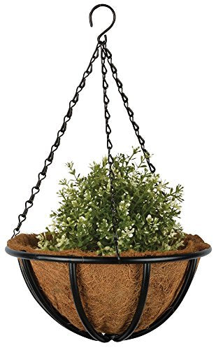 Esschert Design Metal Hanging Basket 10"