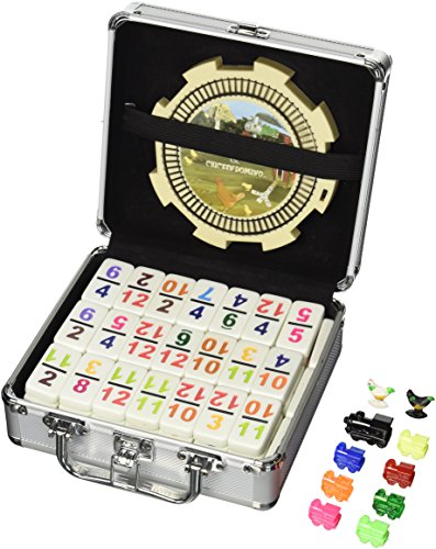 CHH Double 12 Numeral Pro Size Mexican Train & Chicken Domino Set