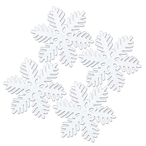 Beistle Sparkle Snowflakes (4/Pkg)