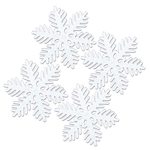 Beistle Sparkle Snowflakes (4/Pkg)