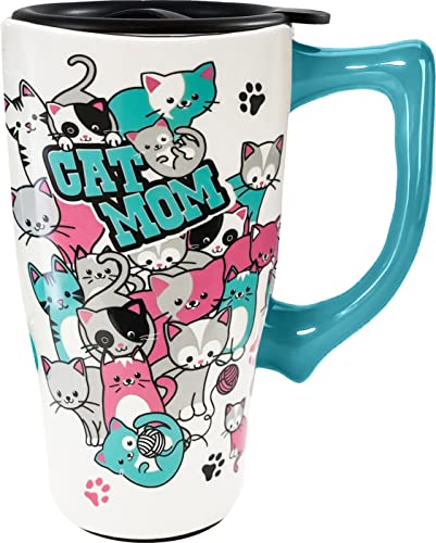 Spoontiques 12572 Cat Mom Travel Mug