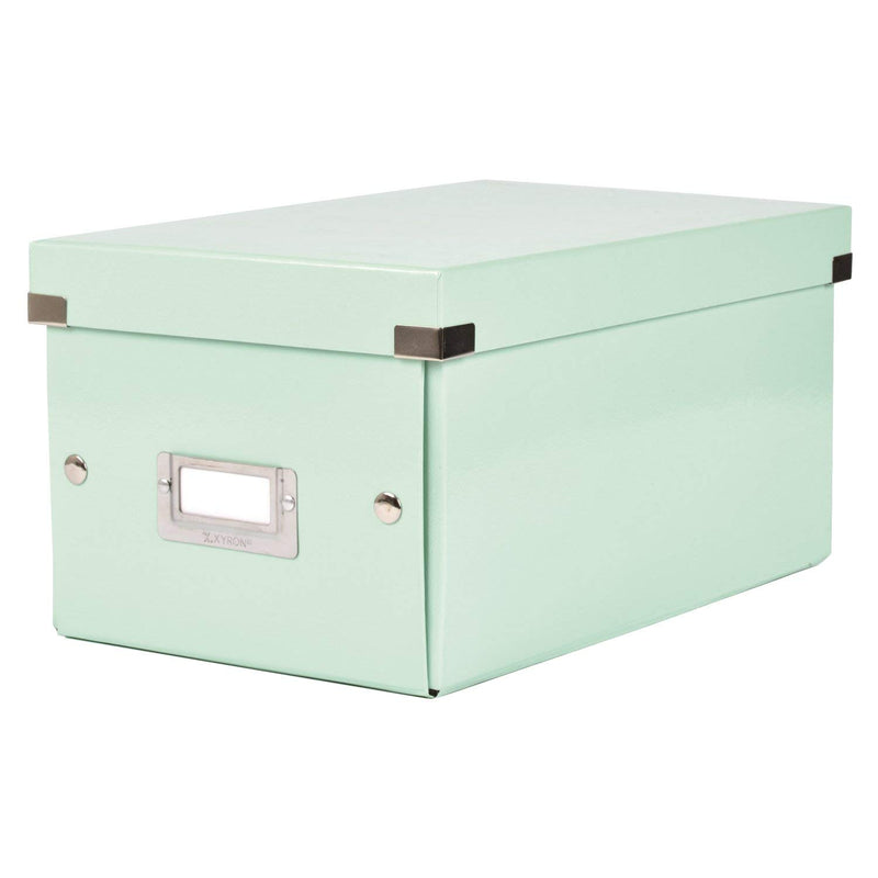 Xyron Click N Store Craft Storage Boxes, Medium, 8" x 13-1/2" x 6-1/2", Mint (627114)