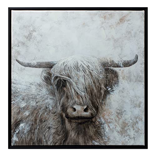 Melrose 85528 Framed Animal Print, 20.5"SQ, Canvas
