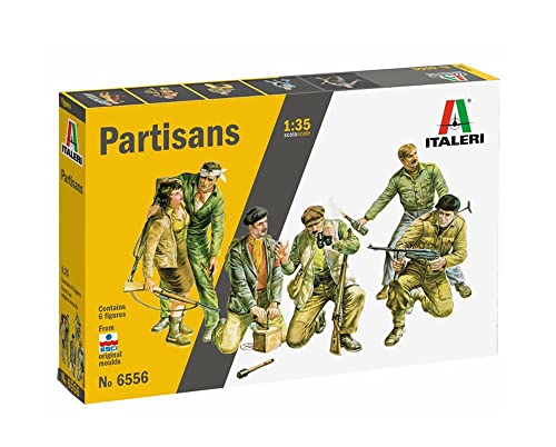 MRC Italeri 6556 Partisans, 1:35 Scale Plastic Model Kit