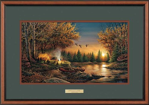 Wild Wings(MN) Evening Solitude II Framed Encore Print by Terry Redlin