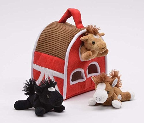 Horse Finger Puppet Play House 8" by Unipak