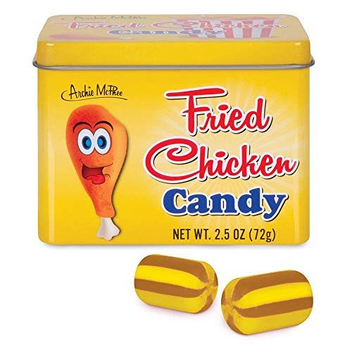Archie Mcphee Fried Chicken Flavored Candy - In Collectible Tin!