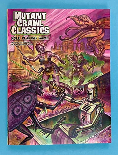 Goodman Games Mutant Crawl Classics RPG Rulebook - Softcover Edition