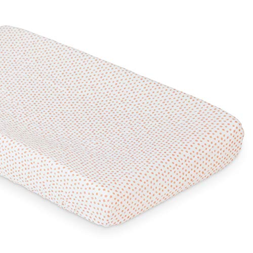 Mary Meyer Lulujo Soft Cotton Baby Change Pad Cover (Dots)
