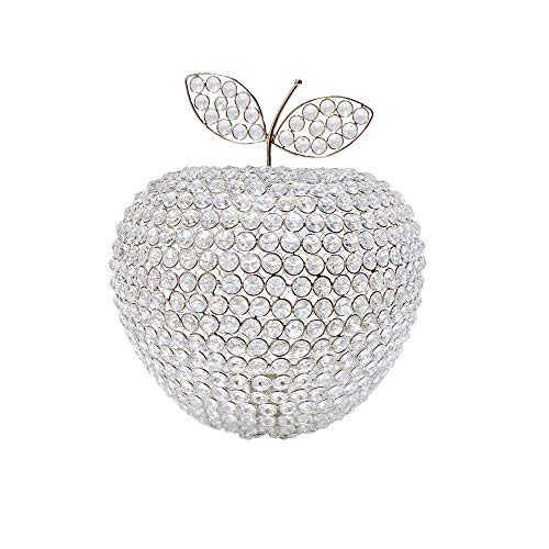 Modern Day Accents Manzana XL Cristal Silver Apple