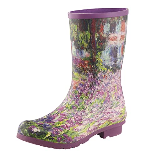 GALLERIA ENTERPRISES, INC. Monet Garden Mid-Calf Rain Boot